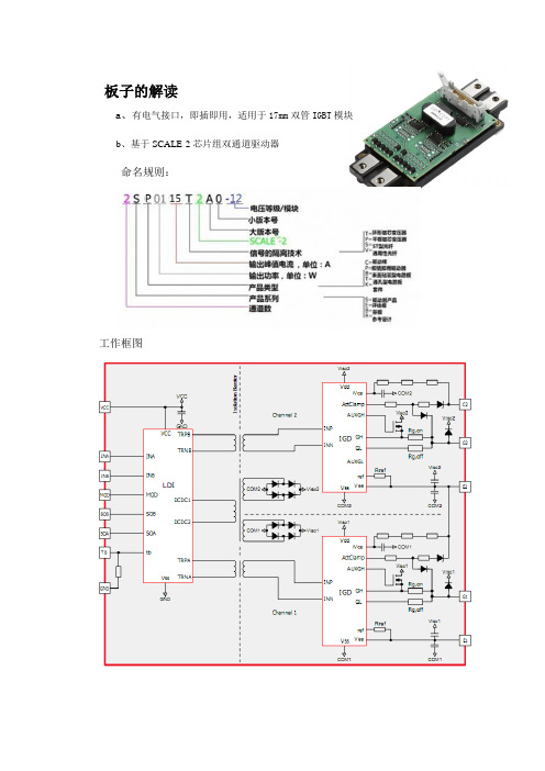 concept的IGBT驱动板原理解读要点