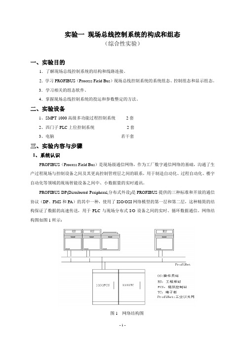 SMPT1000综合实验