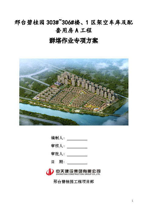 群塔专项施工方案