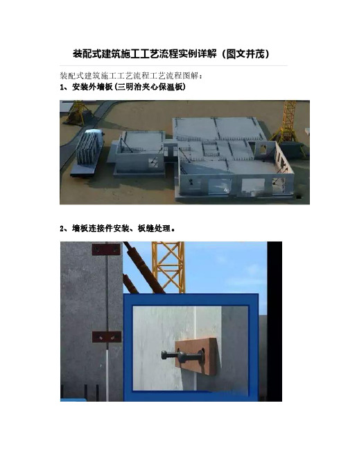 装配式建筑施工工艺流程实例详解(图文并茂)