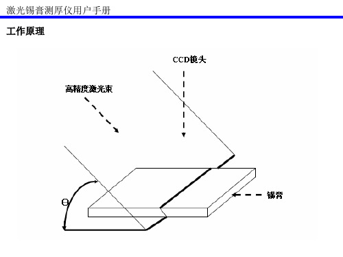 锡膏厚度测试仪使用方法