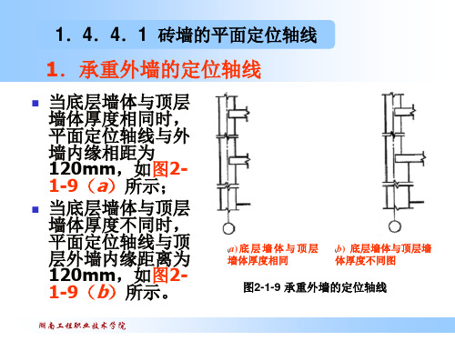 定位轴线是确定建筑构物主要结构或构件位置及标志尺寸...26页