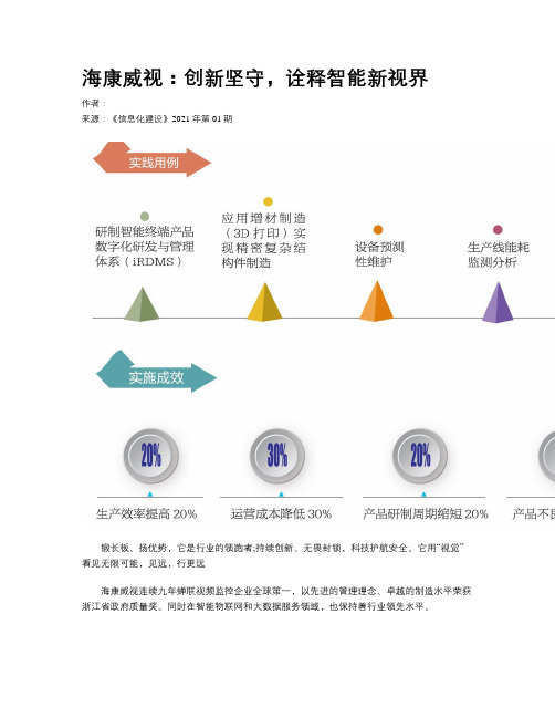 海康威视：创新坚守,诠释智能新视界