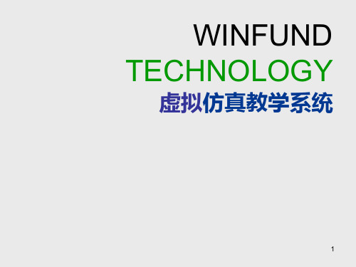 虚拟仿真教学系统ppt课件