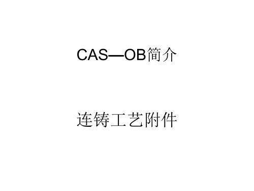 CAS—OB简介(连铸工艺附件)