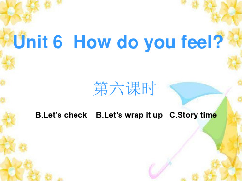 pep六年级英语上册Unit6 PartA let talk第六课时-优质课件