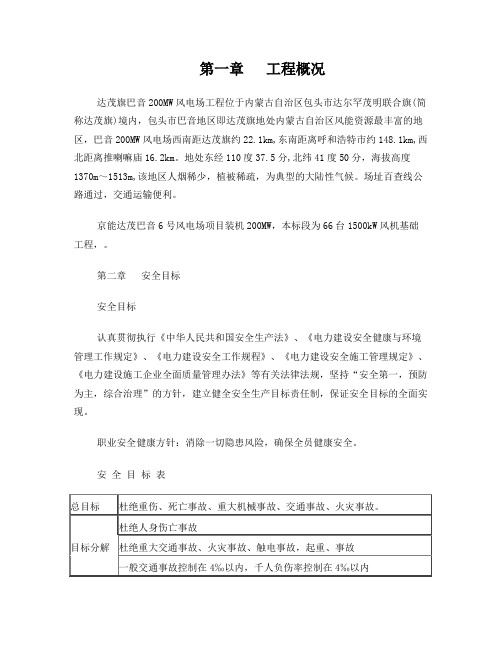 安全文明施工二次策划方案