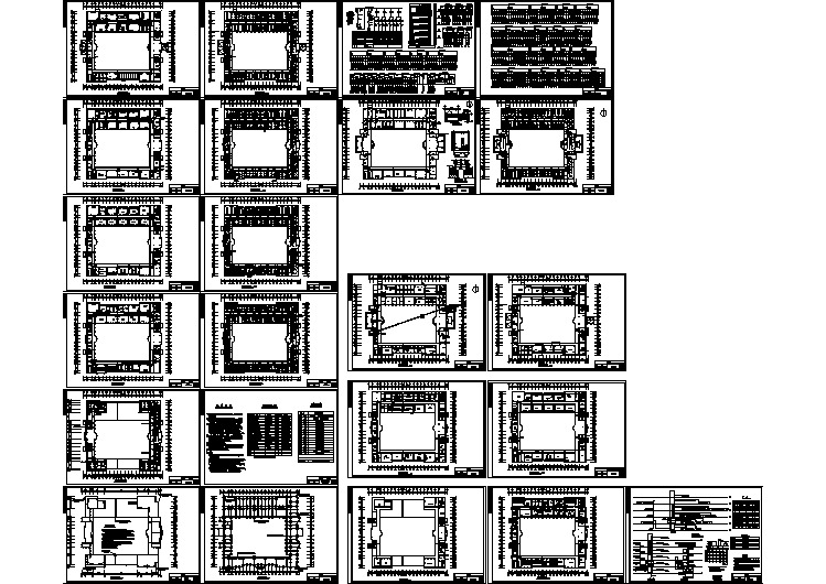 某大学多层医学实验楼强弱电设计cad全套电气施工图（含设计说明）