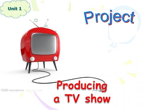 牛津版高中英语Module3 Unit1 Project (共18张PPT)