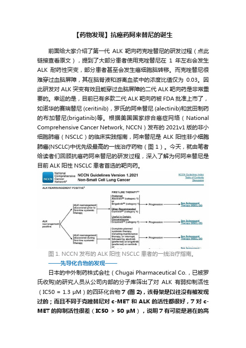 【药物发现】抗癌药阿来替尼的诞生