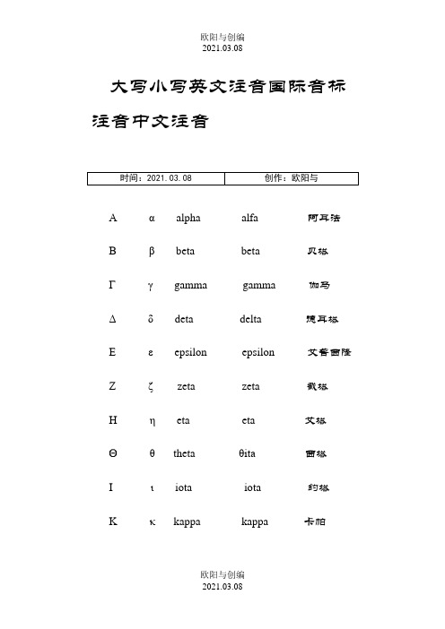 高等数学中符号的读法及功能 (挺全的)之欧阳与创编