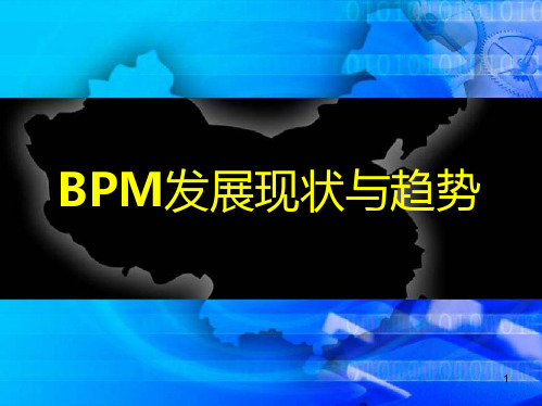 BPM发展现状与趋势-PPT课件