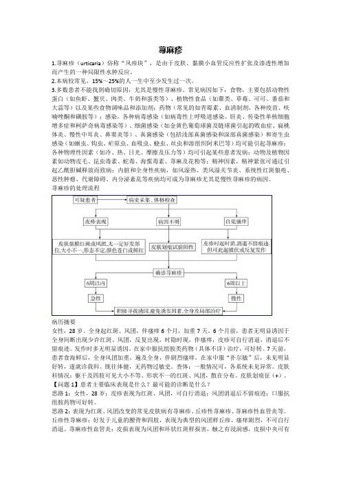 荨麻疹(急诊医学)