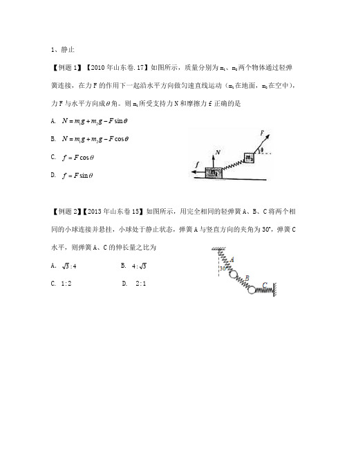 二、整体法、隔离法