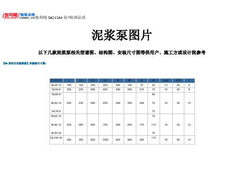 泥浆泵图片