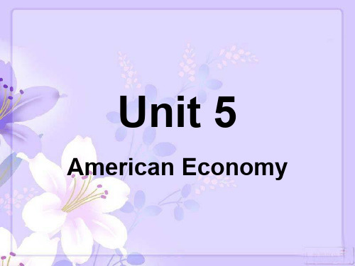 英美概况Unit 5