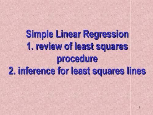 【最新】R语言 回归课件教案讲义(附代码数据)simple_lin_regress_inference