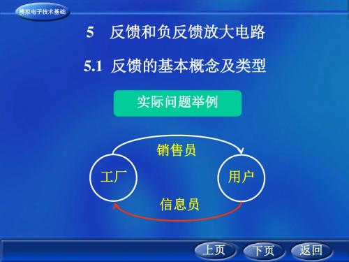 5 反馈和负反馈放大电路 - 模拟电子技术基础汇总