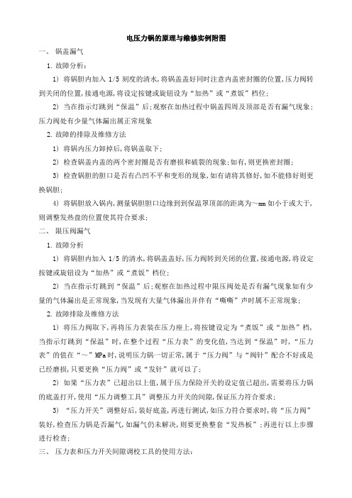 几种电压力锅的原理与维修实例附图