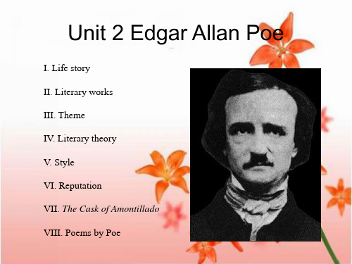 Unit 2 Edgar Allan Poe