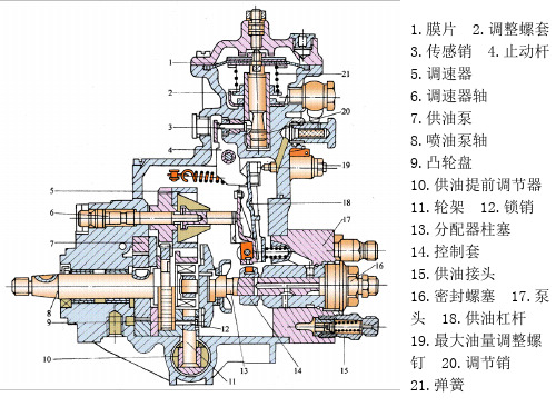 VE泵全速调速器