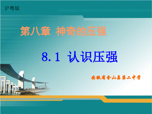 8.1认识压强课件(正式)