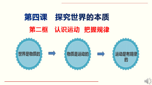 4.4.2认识运动把握规律