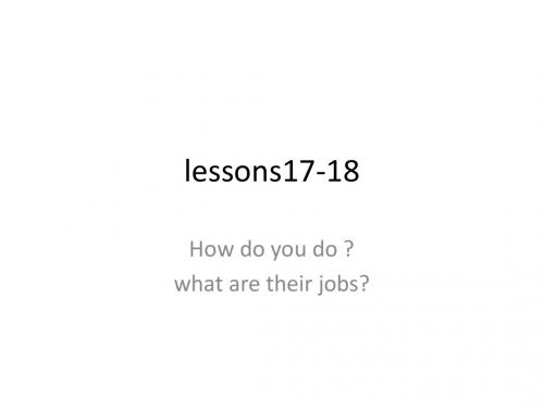 lessons17-18