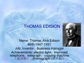 THOMAS_EDISION_爱迪生简介