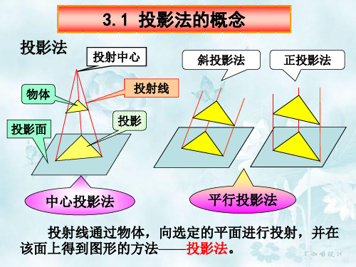 第三章投影法的概念