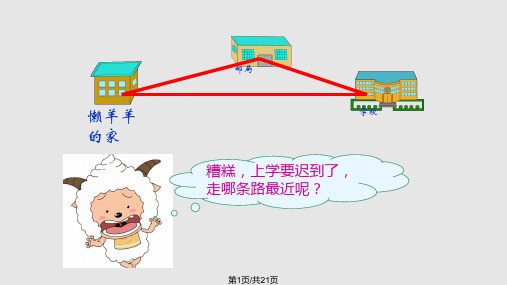 新苏教四年级数学下册三角形三边的关系PPT课件