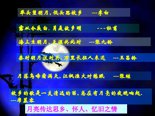 人教部编版语文九年级上册第13课《诗词三首——水调歌头》课件(共35张PPT)