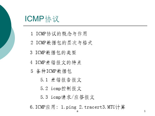 ICMP协议详解