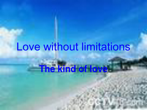 Love without limitations