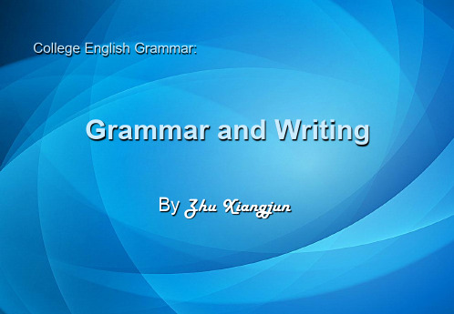 College English Grammar 10