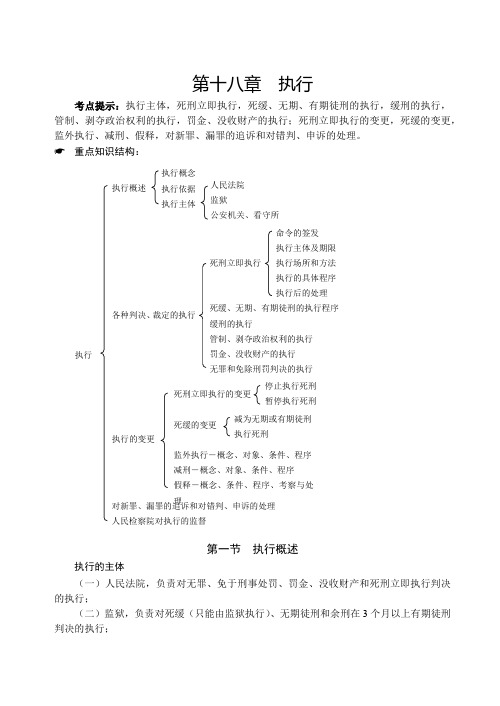 独角兽2019刑诉法讲义-第31节刑事诉讼法-执行 未成年人案件诉讼程序-谢安平