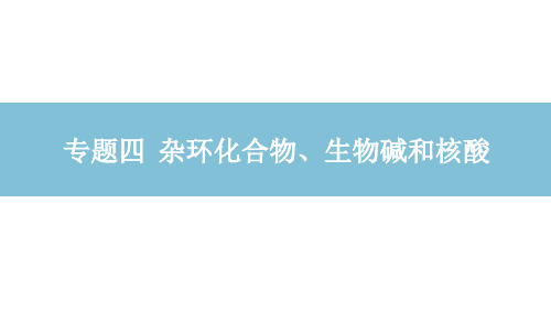 中职化学(农林牧渔类)《核酸》课件