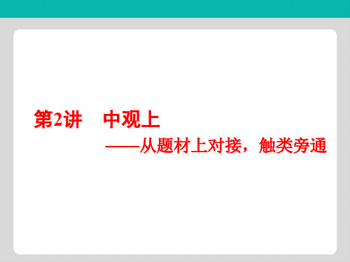 全国通用版2019版高考语文一轮复习课件:专题六古代诗歌阅读第一编如何读懂诗_宏观中观微观“三观”破解阅