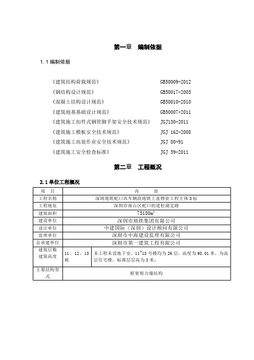 悬挑式卸料平台方案