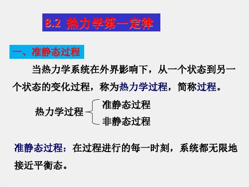 《新工科大学物理》课件第8章 热力学基础2