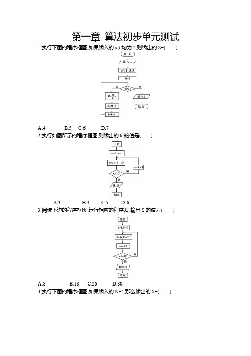 算法初步单元测试