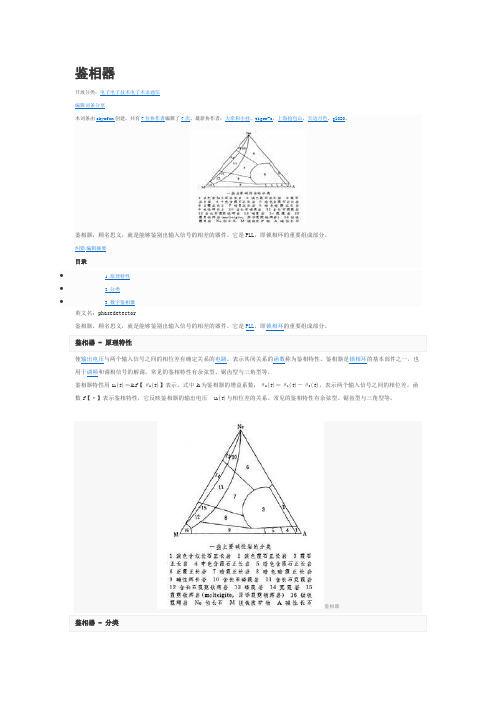 鉴相器