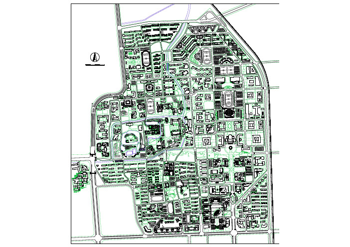 清华大学平面图