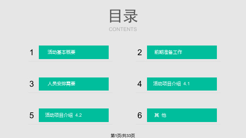 ZOL团建活动策划方案PPT课件