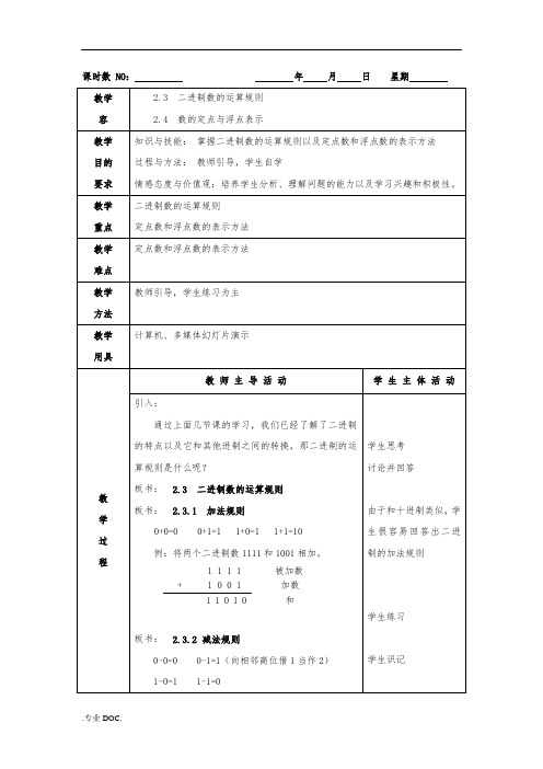 2.3-二进制运算规则