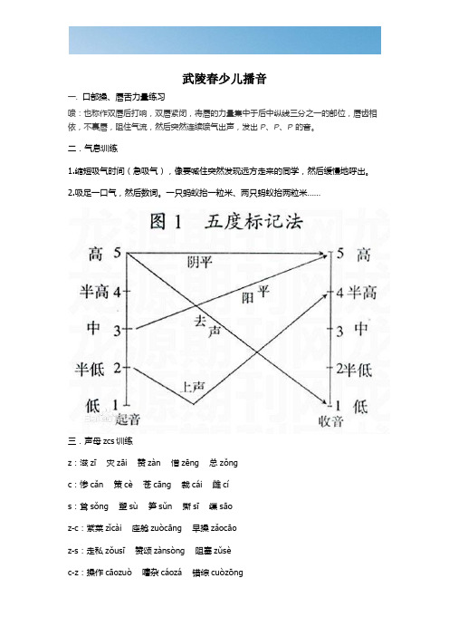 少儿播音主持课件[优质文档]