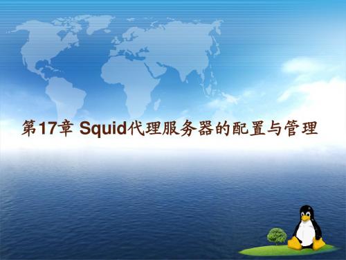 第17章 Squid代理服务器的配置与管理