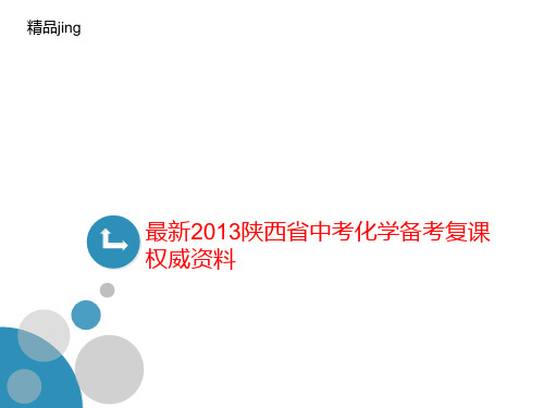 最新2013陕西省中考化学备考复课权威资料-讲义