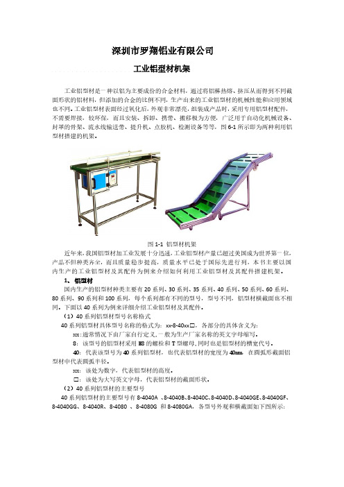 工业铝型材(机架组合详解)