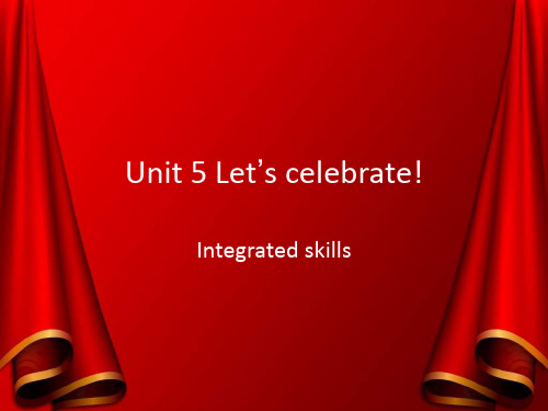 牛津译林版7上 unit 5 integrated skills (共23张PPT)